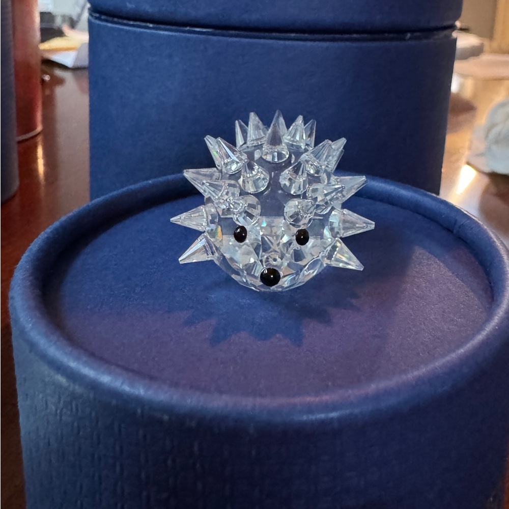 Swarovski Crystal Hedgehog Figurine